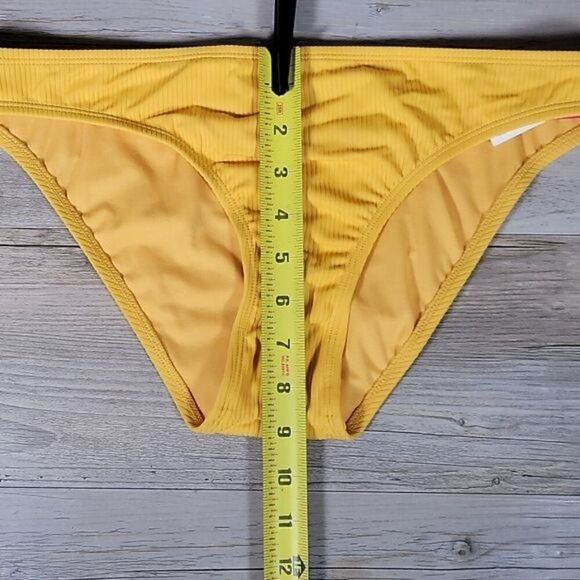 Xilaration Ribbed Cheeky Bikini Bottom Sz L - Picture 4 of 11